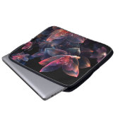 Himmlische Kosmische Lotusblüte Laptopschutzhülle (Vorne Knopf)
