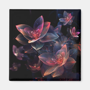 Himmlische Kosmische Lotusblüte Magnet
