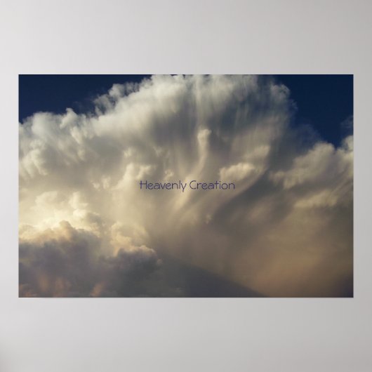 Himmlische Kreation Poster (Vorne)