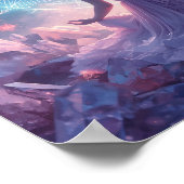 Himmlische Kristallmeditation Poster (Ecke)