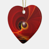 Himmlische Kunst Keramik Ornament (Links)