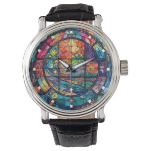 Himmlische Kunstlichtüberwachung Armbanduhr