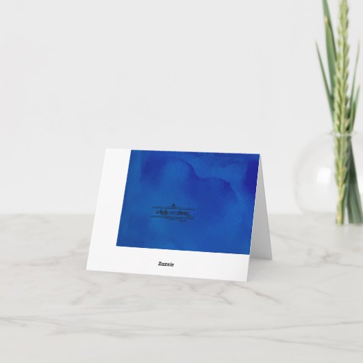 Himmlische leere Mitteilungskarten Sun (Rückseite)