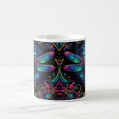Himmlische Libelle Kaffeetasse (Mittel)