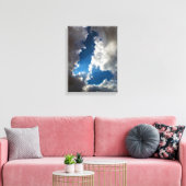 Himmlische Lichtshow Leinwanddruck (Insitu (Wohnzimmer))