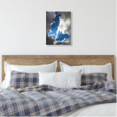 Himmlische Lichtshow Leinwanddruck (Insitu (Schlafzimmer))