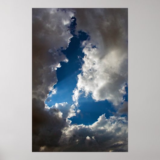 Himmlische Lichtshow Poster (Vorne)