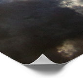 Himmlische Lichtshow Poster (Ecke)