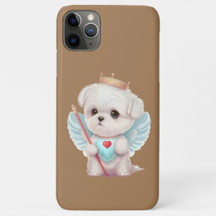Himmlische Liebe: Niedlicher Angel maltesischer Hu Case-Mate iPhone Hülle