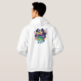 Himmlische Liebende auf dem Planeten Erde mit Kosm Hoodie