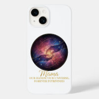Himmlische Mama-Hände Galaxie Universum