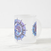 himmlische mattierte Tasse der Sonne u. des Mondes (VorderseiteRechts)