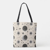 himmlische Mondphasen Tasche (Rückseite)