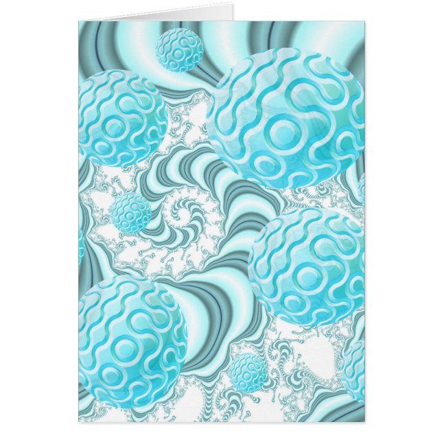 Himmlische Muscheln, abstrakter Pastellstrand (Vorne)