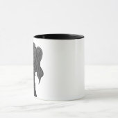 Himmlische Muse Künstlerischer Kaffeebecher Tasse (Zentrum)