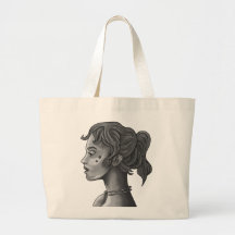 Himmlische Muse Minimalistische Tragetasche