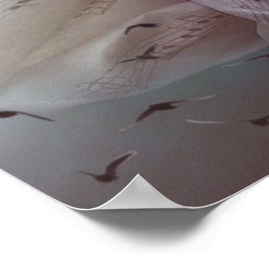 Himmlische Musik Poster (Ecke)