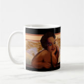 Himmlische Nubian Engel Kaffeetasse (Links)