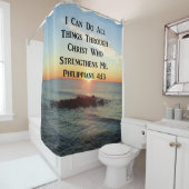 HIMMLISCHE PHILIPPIER 4:13 BIBLE VERSE DUSCHVORHANG (Beispiel)