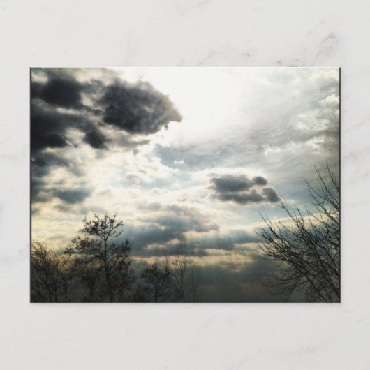 Himmlische Postkarte (Vorderseite)