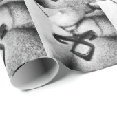 Himmlische Power-Rune Geschenkpapier (Rolleneckpunkt)