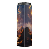 Himmlische Priesterin der goldenen Pyramide. Thermosbecher (Rückseite)