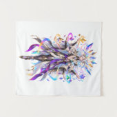Himmlische Prisma-Göttin Fantasy-Wandkunst Wandteppich (Vorderseite (Horizontal))