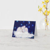 Himmlische Ratties Beileids-Karte Karte (Gelbe Blume)