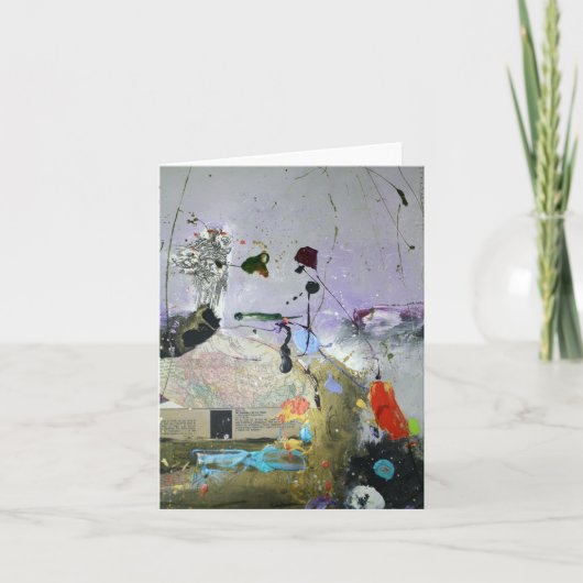 Himmlische Reihe Notecard Karte (Vorderseite)