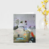 Himmlische Reihe Notecard Karte (Gelbe Blume)