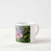 Himmlische Rose Abstrakt Espressotasse (Vorderseite Rechts)
