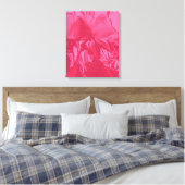 Himmlische Rose Canvas Print Leinwanddruck (Insitu (Schlafzimmer))