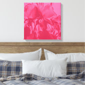Himmlische Rose Canvas Print Leinwanddruck (Insitu (Schlafzimmer))
