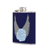 Himmlische Rose Flachmann (Links)