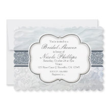 Himmlische Ruffles & Spitzen Elegante Einladungen