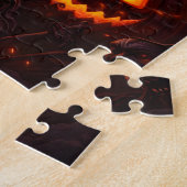 Himmlische Schlangen und Leitern Gothic Fantasy 10 Puzzle (Seite)