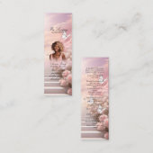 Himmlische Schmetterlingsdenkmal - Lesezeichen HBM Mini Visitenkarte (Vorne/Hinten)