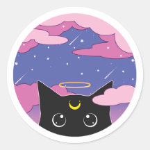himmlische Schnurrhaare Sticker