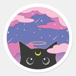 himmlische Schnurrhaare Sticker