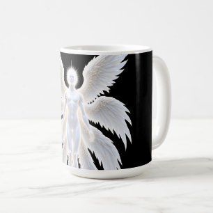 Himmlische Schutzengel-Fantasy-Kunst Kaffeetasse