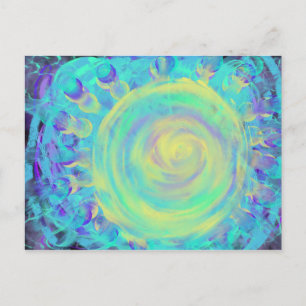 Himmlische spirituelle Portal christliche propheti Postkarte