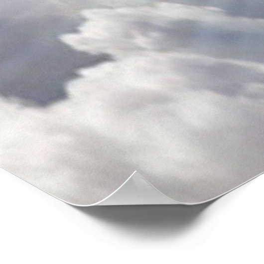 Himmlische Stadt Poster (Ecke)