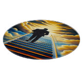 Himmlische Stationen Christlich Art Cutting Board Schneidebrett (Ecke)