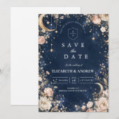 Himmlische Sternennächte Himmlische Hochzeit Save The Date (Vorne/Hinten)