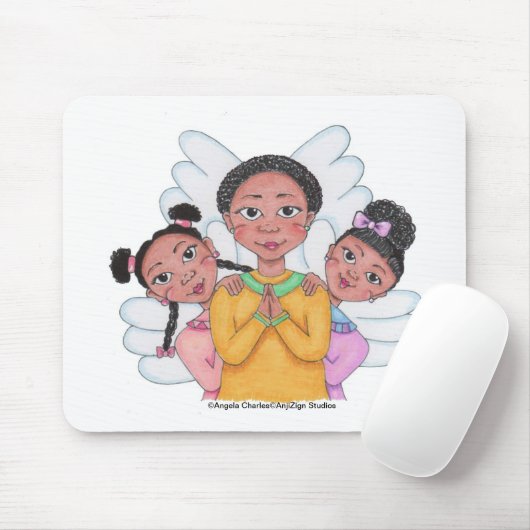 Himmlische Süsse-Mausunterlage Mousepad (Mit Mouse)