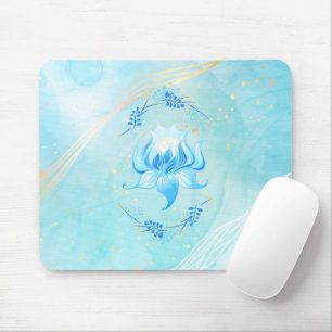 Himmlische Teeblüte – Friedliches Lotus-Design Mousepad