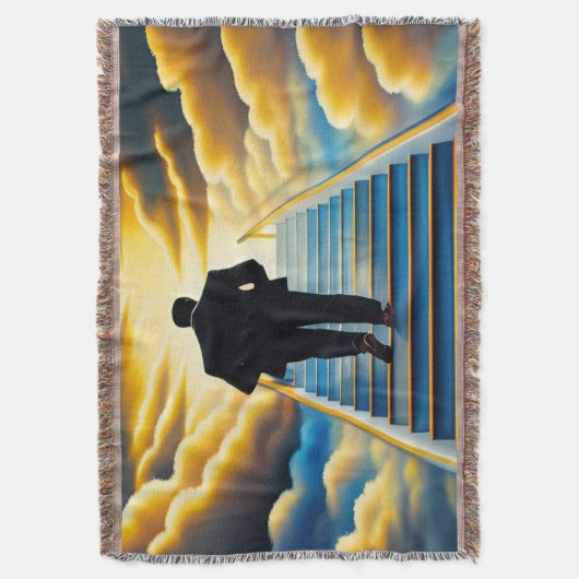 Himmlische Treppen Christliche Kunstschnecke Decke (Vorderseite Vertikal)