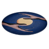 Himmlische Umarmung Schneidebrett (Ecke)