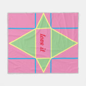 Himmlische Warmflockendecke Fleecedecke (Vorderseite (Horizontal))