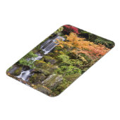 Himmlische Wasserfälle und Herbstfarben Magnet (Linke Seite)